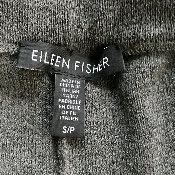 Eileen Fisher 100% wool pants, cropped wide leg, sweater knit - Picture 2 of 3